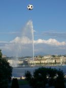 European Football 2008, Fountain, Lake Geneva